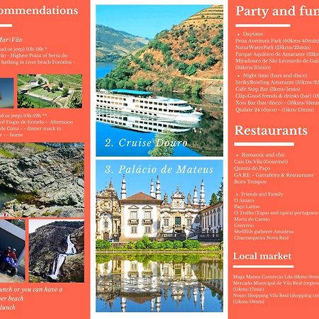 Moradia Activ Mar\Vao Villa Vila Real Luaran gambar